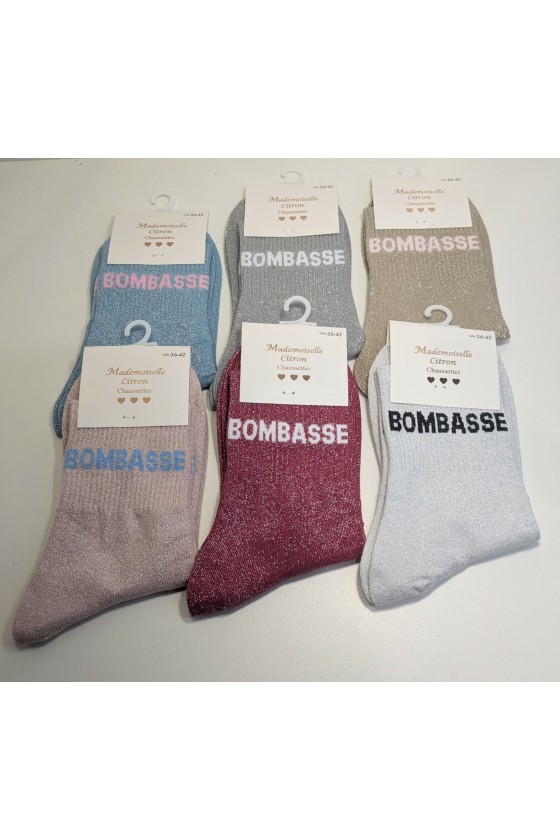 Chaussettes paillettes : Bombasse
