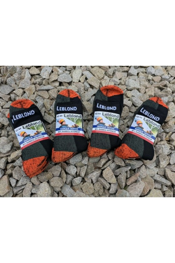 Offre Limitée : 4 lots de Chaussettes de travail bambou