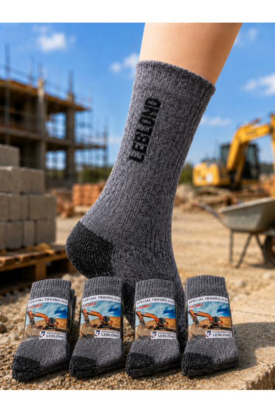 Offre Limitée : 4 lots de Chaussettes de travail confortables