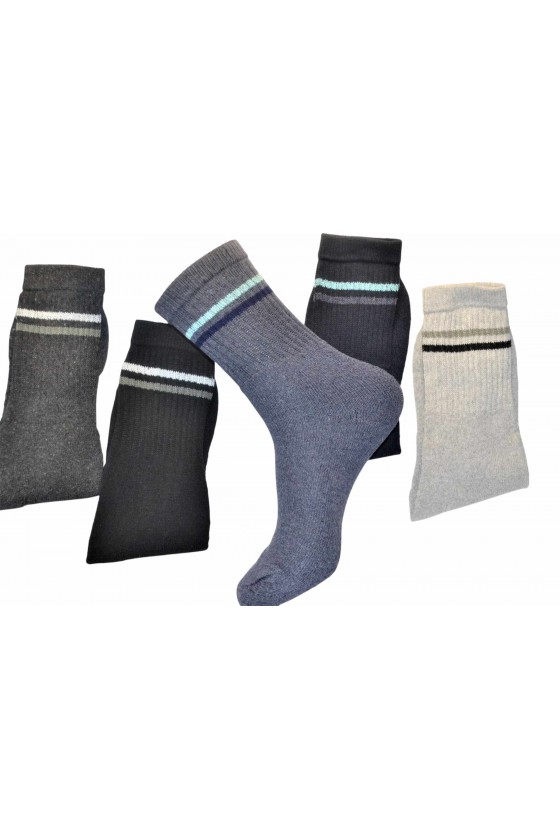 x10 Chaussettes de sport colorées pas chères