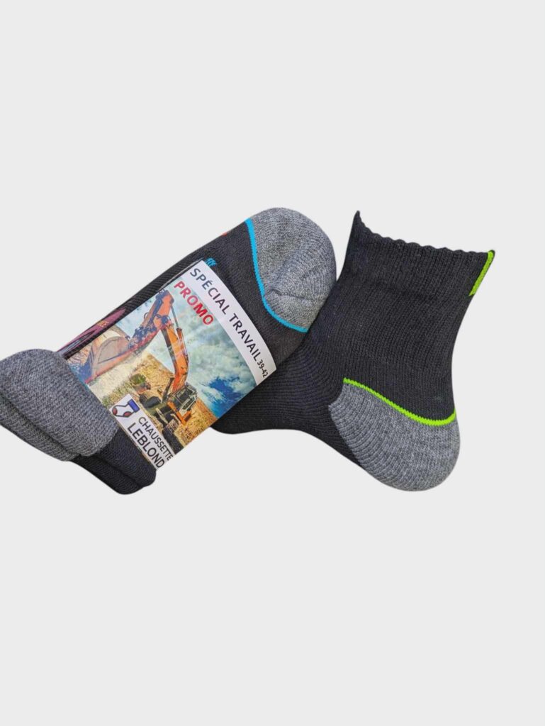 Chaussettes de travail courtes économiques  » résistantes, confort durable  » excellent rapport qualité / prix