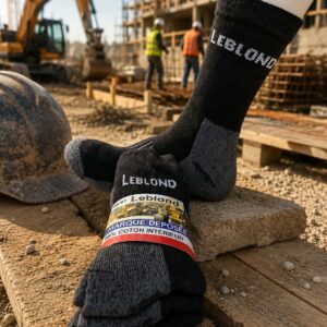 Chaussettes de travail ultra renforcées "  résistantes à l'usure et confortables "