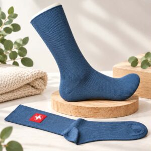 Chaussettes sans élastiques fil d'Ecosse " ne compriment pas, confort optimal "