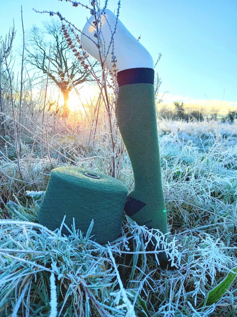 Chaussettes de chasse hautes  » TRES CHAUDE « 