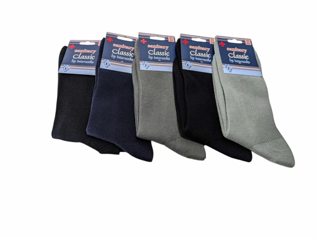 Chaussettes sans compression  » confort optimal et circulation améliorée « 