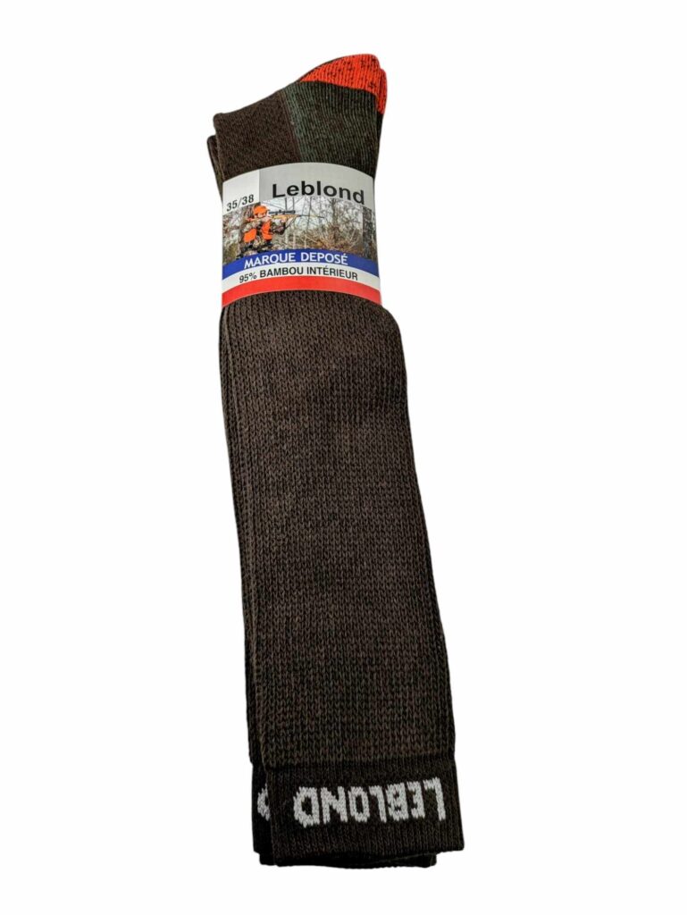 Chaussettes de travail tige haute et extra large  » Idéal mollets larges « 