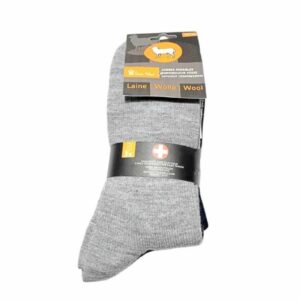 Chaussettes sans compression en laine " Idéal jambes sensibles " - confort et chaleur