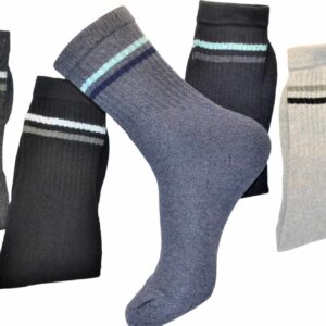 Chaussettes de sport colorées en coton
