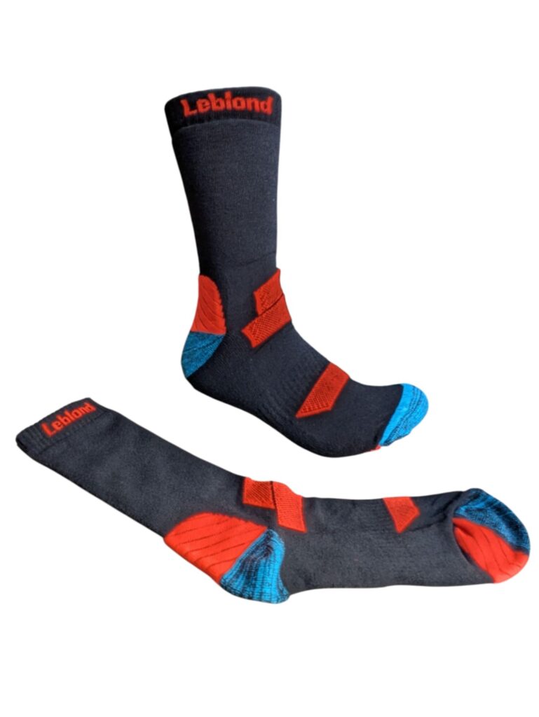 Chaussettes de randonnée  » haute gamme  » mi-mollet – confort, maintien et respirabilité