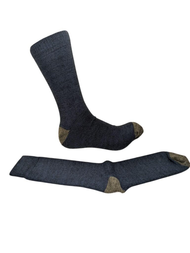 Chaussettes en laine mérinos et alpaga  » chaleur naturelle, douceur et confort haut de gamme « 