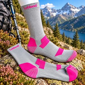 Chaussettes de randonné "haut de gamme" tige haute