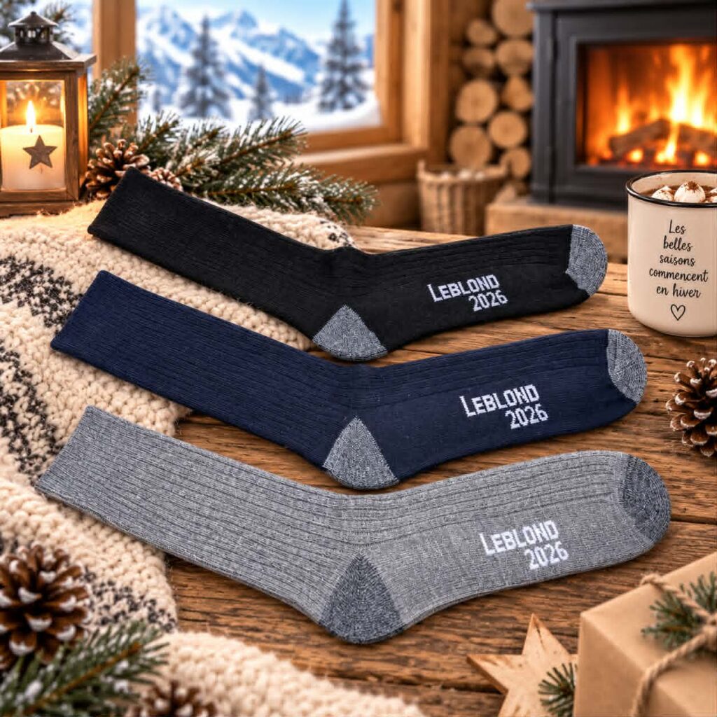 Chaussettes en laine mérinos et alpaga  » chaleur naturelle, douceur et confort haut de gamme « 