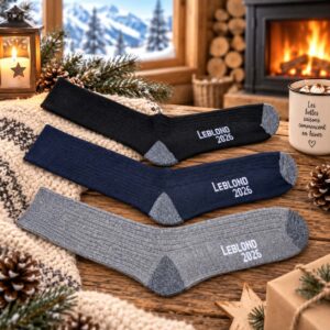 Chaussettes en laine mérinos et alpaga " chaleur naturelle, douceur et confort haut de gamme "