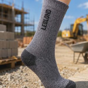 Chaussettes de travail homme, résistantes et confortables
