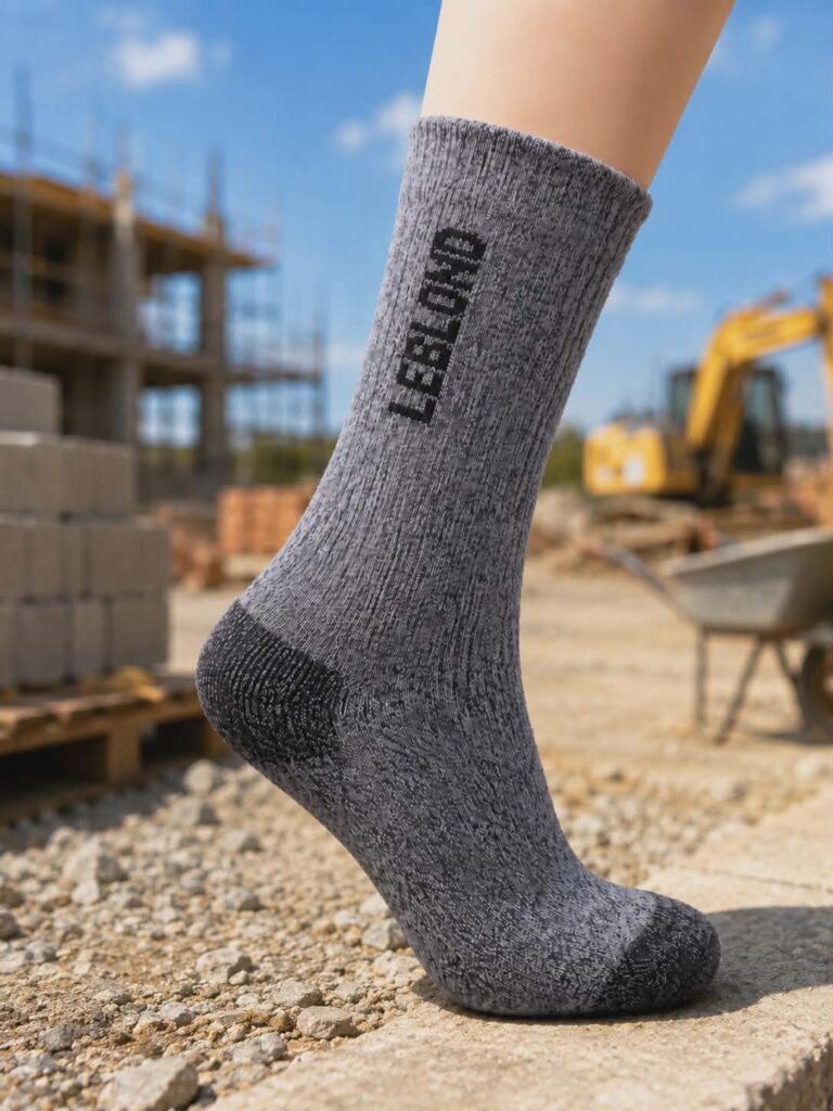 Chaussettes de travail homme, résistantes et confortables