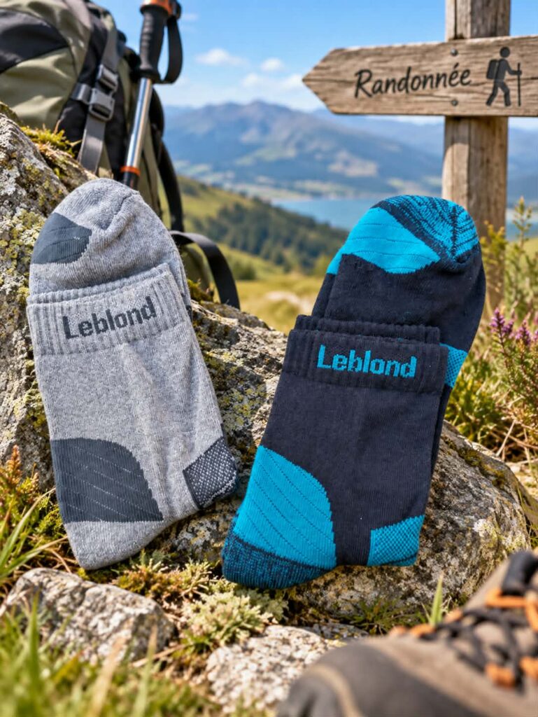 Chaussettes de randonnée haute gamme tige courte