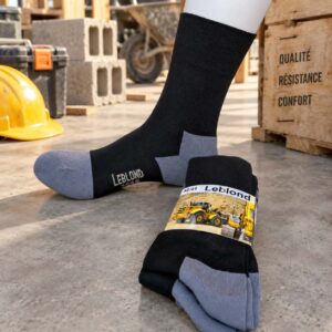 Chaussettes de travail en bambou " respirantes, anti - odeur, renforcées "
