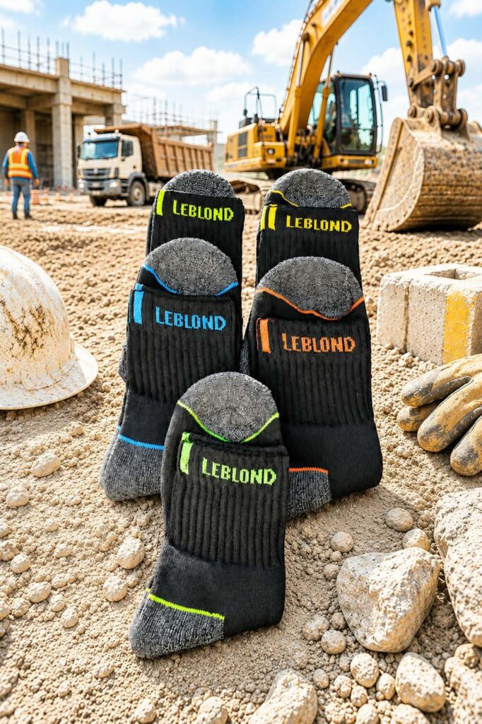 Chaussettes de travail courtes économiques  » résistantes, confort durable  » excellent rapport qualité / prix