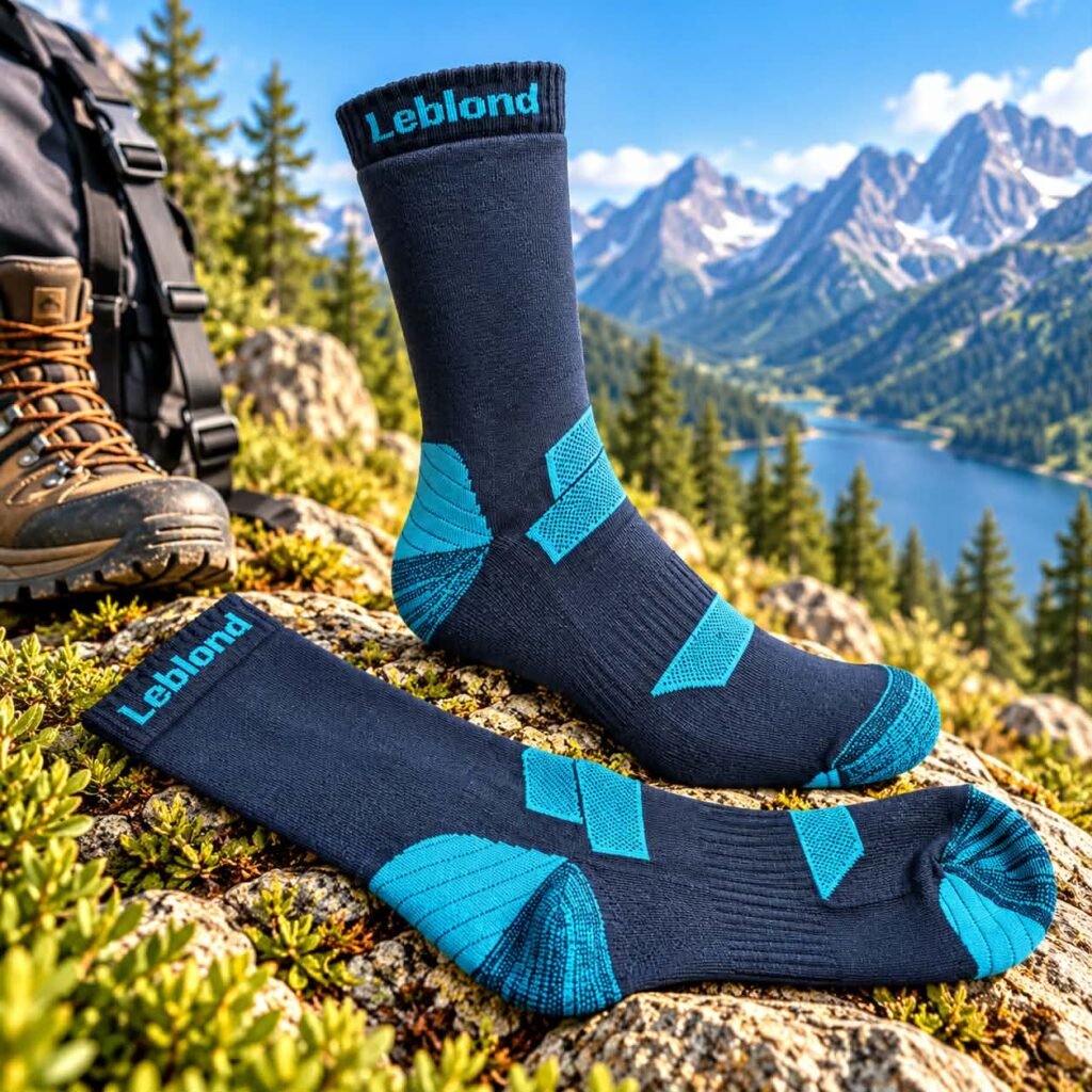 Chaussettes de randonné « haut de gamme » tige haute