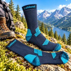 Chaussettes de randonné "haut de gamme" tige haute